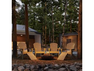 Wildridge Heritage Recycled Plastic Sunset Adirondack Chair