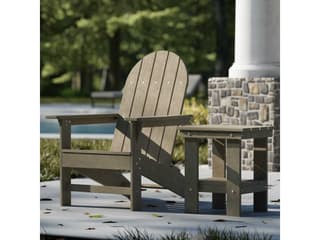 Wildridge Freedom Recycled Plastic Patio Traditional Adirondack Chair