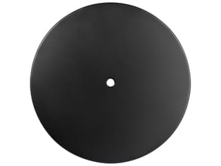 Woodard Solid Iron Rolled Edge Round Table Top with Umbrella Hole