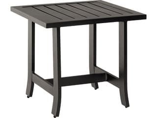 Seal Cove Aluminum Square Outdoor End Table