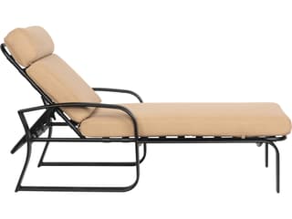 Woodard Cayman Isle Cushion Aluminum Adjustable Patio Chaise Lounge