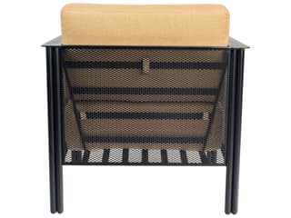 Woodard Jax Wrought Iron Outdoor Patio Lounge Chair