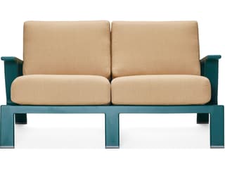 Woodard Elevation Aluminum Outdoor Loveseat