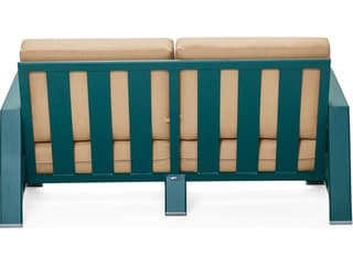 Woodard Elevation Aluminum Outdoor Loveseat
