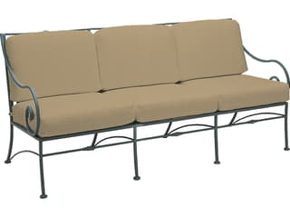Sheffield Cushion Wrought Iron Outdoor Sofa
