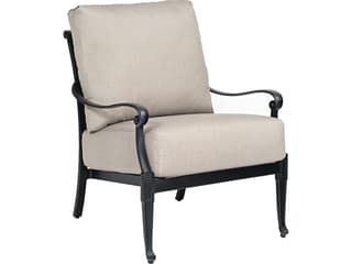 Woodard Wiltshire Cast Aluminum Outdoor Patio Lounge Chair