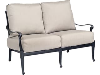Woodard Wiltshire Cast Aluminum Patio Loveseat