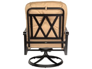 Woodard Cortland Cushion Aluminum Swivel Rocker Outdoor Lounge Chair