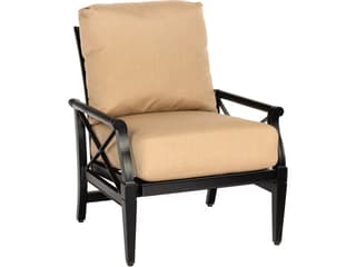 Woodard Andover Cushion Aluminum Rocking Outdoor Patio Lounge Chair