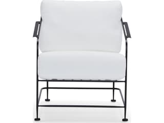 Woodard Reed Steel Patio Lounge Chair