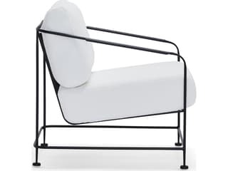 Woodard Reed Steel Patio Lounge Chair