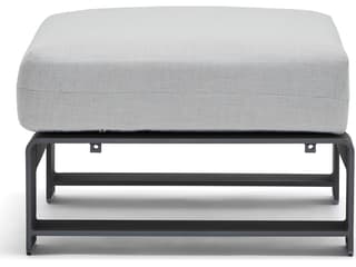 Woodard Gather Aluminum Outdoor Patio Ottoman