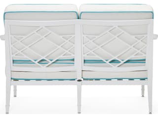 Woodard Tuoro Cast Aluminum Outdoor Loveseat