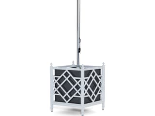Woodard Alexa Hampton Tuoro Aluminum 24.75'' Square Planter