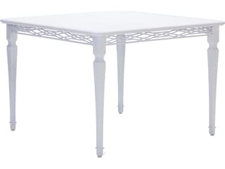 Alexa Hampton Tuoro Aluminum Square Outdoor Patio Dining Table