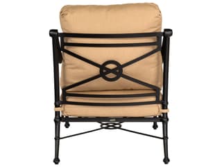 Woodard Delphi Cushion Cast Aluminum Outdoor Patio Lounge Chair