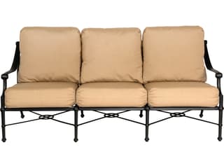 Woodard Delphi Cushion Cast Aluminum Outdoor Sofa