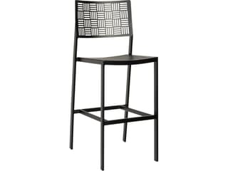 New Century Wrought Iron Outdoor Bar Stool