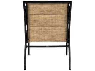 Woodard Orion Padded Sling Aluminum Outdoor Dining Arm Chair