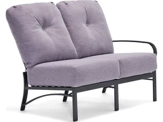Woodard Fremont Cushion Aluminum Sectional Right Arm Outdoor Patio Loveseat