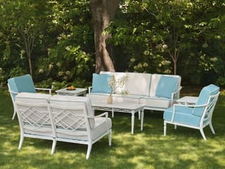 Woodard Tuoro Aluminum Outdoor Patio Lounge Set