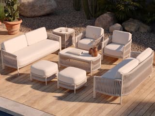 Woodard Eve Aluminum Cushion Lounge Set