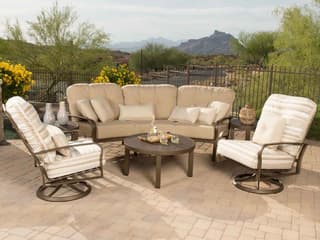 Woodard Fremont Cushion Aluminum Patio Lounge Set