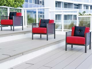 Woodard Jax Wrought Iron Outdoor Patio Lounge Set
