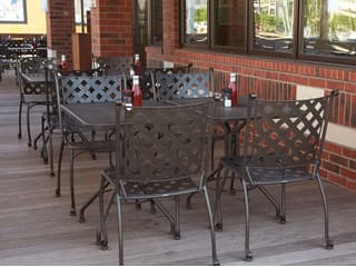 Woodard Maddox Wrought Iron Bistro Set