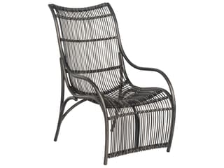 Cape Wicker Charcoal Gray Cape Outdoor Patio Lounge Chair
