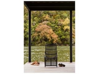 Woodard Cape Wicker Charcoal Gray Cape Outdoor Patio Lounge Chair