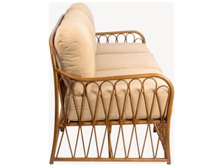 Woodard Cane Aluminum Cane Outdoor Patio Sofa