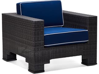 Woodard Alexa Hampton Lorenzo Wicker Outdoor Lounge Chair