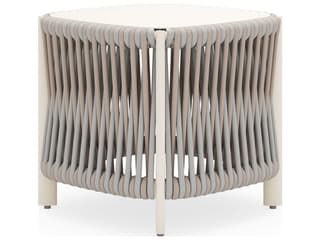 Woodard Eve Aluminum Square End Table