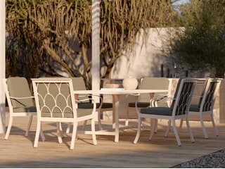 Woodard Scala Aluminum Dining Set