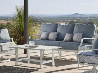 Woodard Seal Cove Aluminum Outdoor Lounge Set