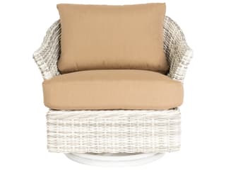 Woodard Whitecraft Sonoma Wicker Swivel Lounge Chair - Thumbnail 3