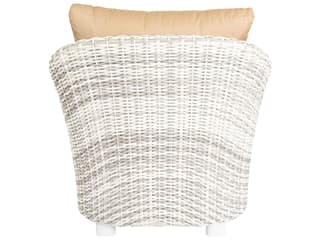 Woodard Whitecraft Sonoma Wicker Outdoor Patio Chaise Lounge