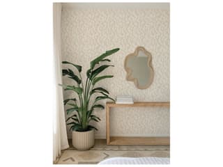 York Wallcoverings Drew & Jonathan Home Fifth Edition Beige Faux Grasscloth Wallpaper