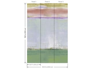 York Wallcoverings Portofino Pastel Wall Mural