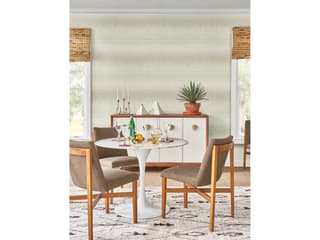York Wallcoverings Antonina Vella Boho Luxe White Desert Textile Wallpaper