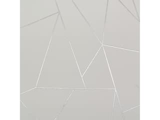 Antonina Vella Modern Metals White Silver Nazca Wallpaper