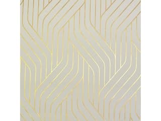 Antonina Vella Modern Metals Almond Gold Ebb Flow Wallpaper
