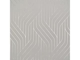 Antonina Vella Modern Metals Silver Ebb Flow Wallpaper