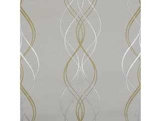Antonina Vella Modern Metals Gold Pearl Aurora Wallpaper