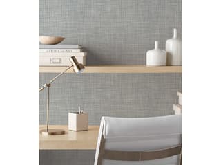 Magnolia Open Sheet Grey Traverse Wallpaper