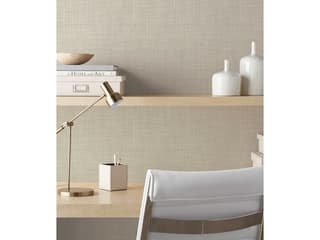 Magnolia Open Sheet Brown Traverse Wallpaper