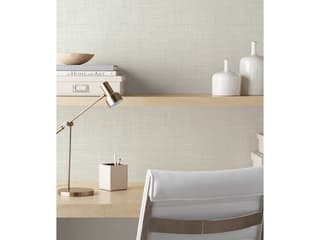 York Wallcoverings Magnolia Open Sheet White Traverse Wallpaper