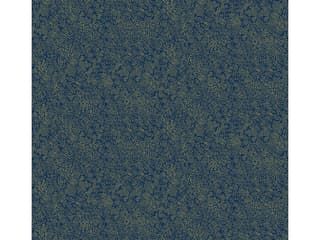 York Wallcoverings Gold / Navy Champagne Dots Wallpaper