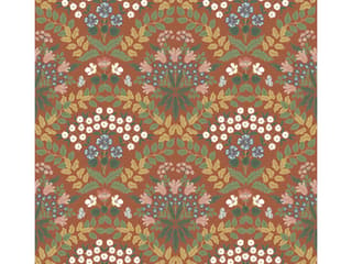 York Wallcoverings Rifle Paper Co. Second Edition Red Green Bramble Wallpaper